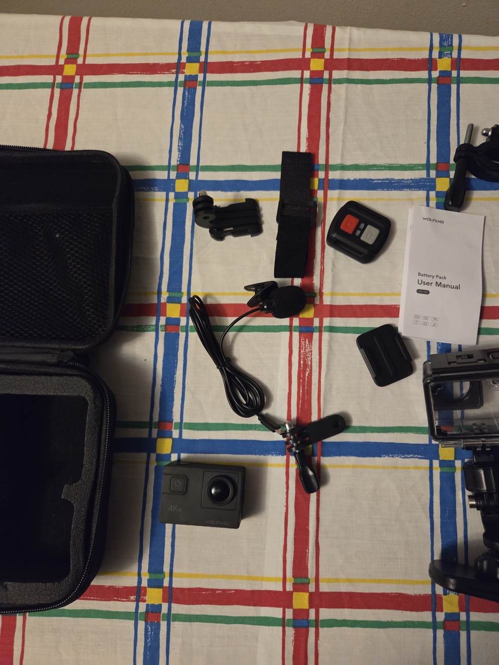 WOLFANG GA300 4K60FPS Action Camera 24MP Waterproof 40M Underwater Camera EIS - Picture 12 of 15